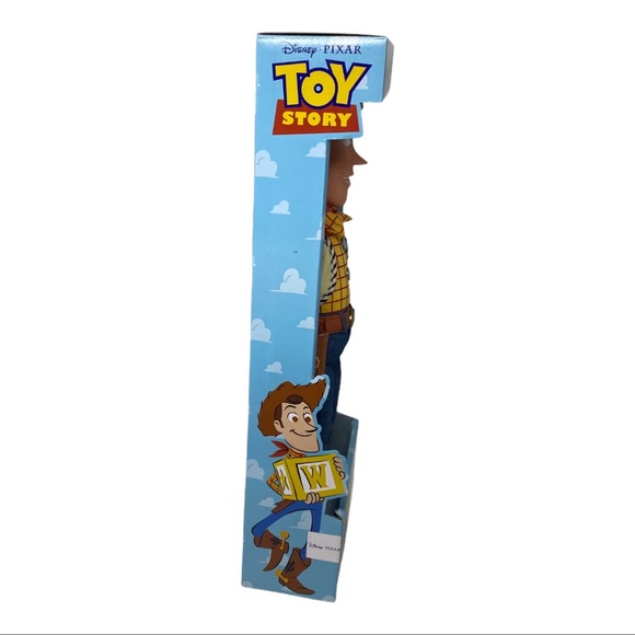 Disney Parks Talking Woody Doll Toy Story Figure Cowboy Andy - Picture 5 of 6